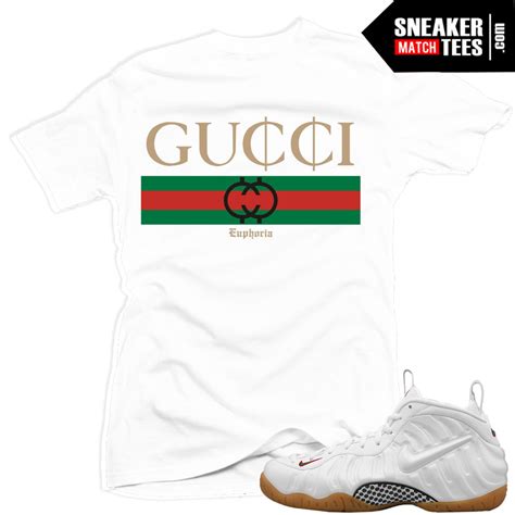 gucci foams white shirt|white Gucci shirts for men.